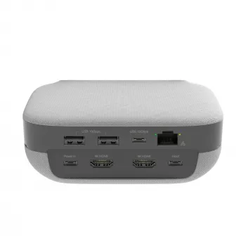 j5create JCDS337 USB-C® Dual 4K Speakerphone Dock Pro, čierna