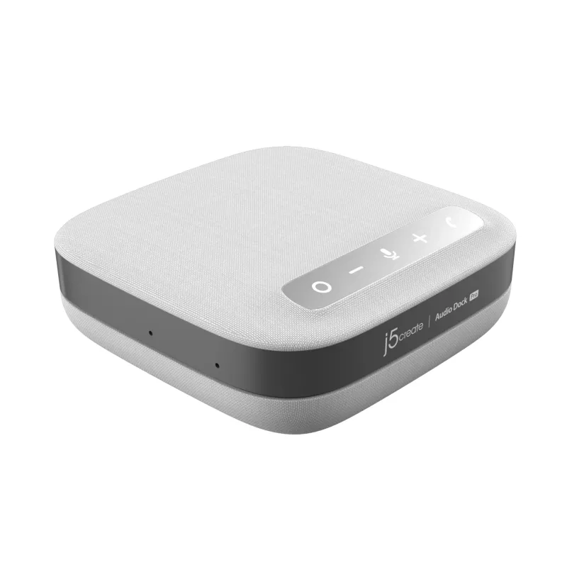j5create JCDS337 USB-C® Dual 4K Speakerphone Dock Pro, čierna