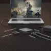 j5create JCD3191 4K60 Elite USB-C® cestovný adaptér, čierna