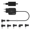 j5create JUP1565DC 67W GaN PD USB-C® mini nabíjačka so 6 typmi DC konektorov – EU, čierna