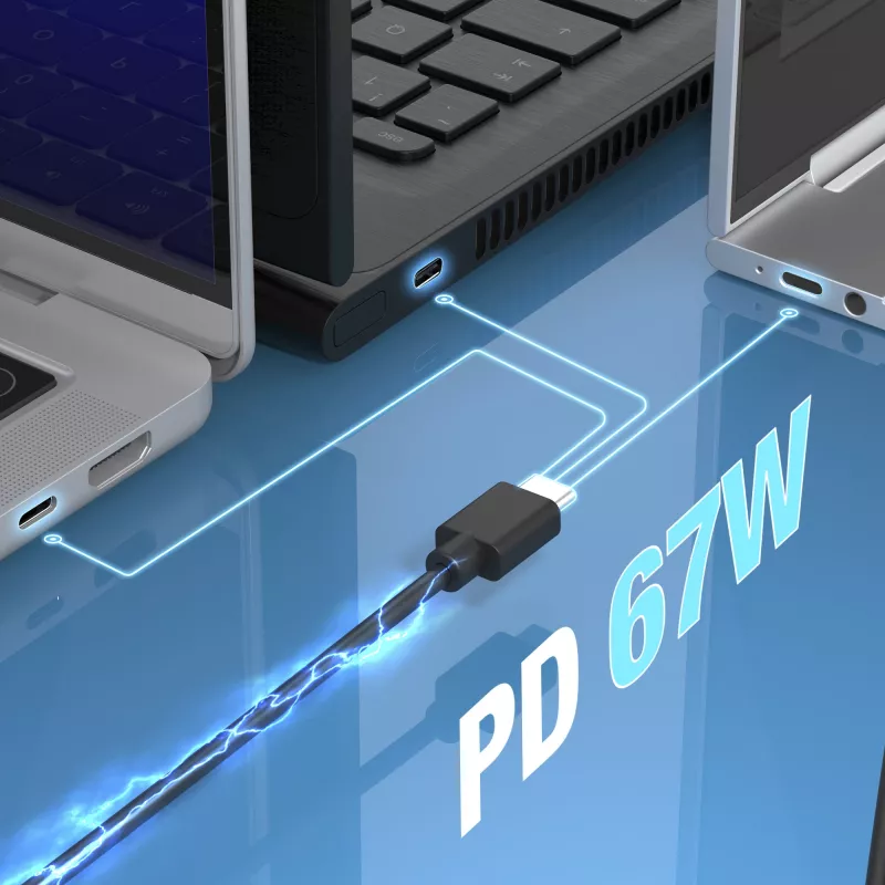 j5create JUP1565DC 67W GaN PD USB-C® mini nabíjačka so 6 typmi DC konektorov – EU, čierna