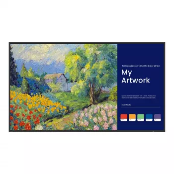 BenQ SL5504 Smart Signage Display digitálny signage plochý displej 139,7 cm (55 palcov) LCD 500 cd/m² 4K Ultra HD čierny integrovaný procesor Android