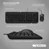 Incase Designed by Microsoft Wired Desktop 600 klávesnica myš v cene univerzálna USB QWERTY UK-anglická čierna