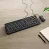 Incase Designed by Microsoft Wired Desktop 600 klávesnica myš v cene univerzálna USB QWERTY francúzska čierna
