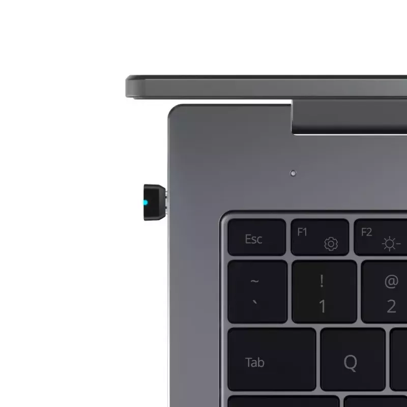 USB prijímač SHOKZ Loop120 USB-C adaptér plast nerezová oceľ čierny