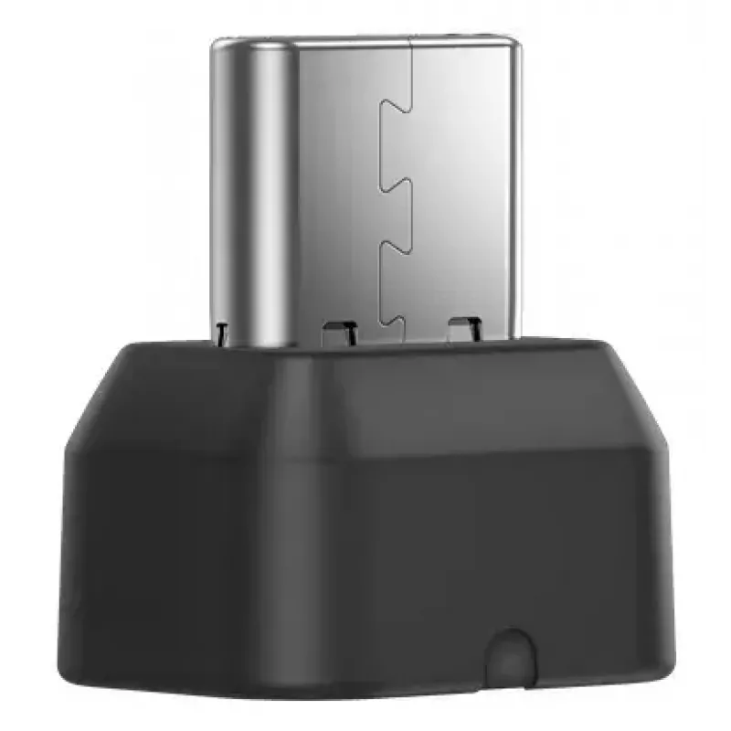 USB prijímač SHOKZ Loop120 USB-C adaptér plast nerezová oceľ čierny