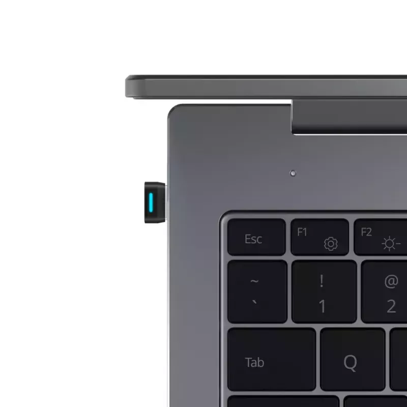 USB prijímač SHOKZ Loop120 adaptér plast nerezová oceľ čierny