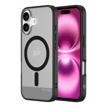 Incase INPH190401-BLK puzdro na telefón 15,5 cm (6,1 palca) kryt čierny, transparentný