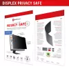 2-cestný filter na ochranu súkromia Displex PRIVACY SAFE 21,5 palca 16:9 lesklý/matný