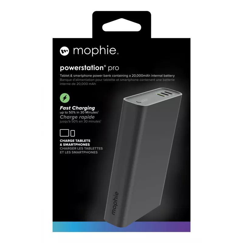 mophie Powerstation Pro 20000 mAh čierna