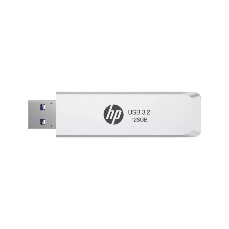 USB kľúč HP HPFD819W-A-128 — 128 GB, USB Type-A 3.2 Gen 2, strieborný, Slide formát
