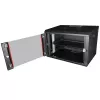 Racková polica ROLINE 19-palcová 1U hĺbka 250mm 15kg čierna