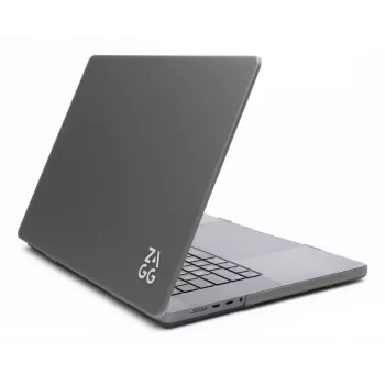 Pevné puzdro Zagg pre MacBook Pro 13 M2/M1 (20) – prevedenie Smoke, ochranné puzdro