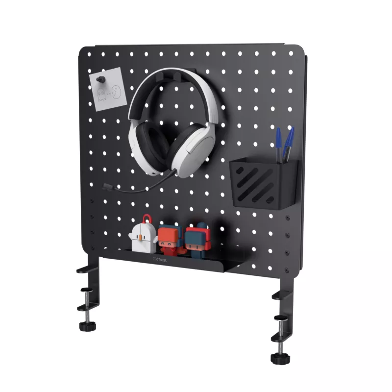 Sada organizérov na stôl Trust GXT 724 Vesto čierna 600x20x470 mm
