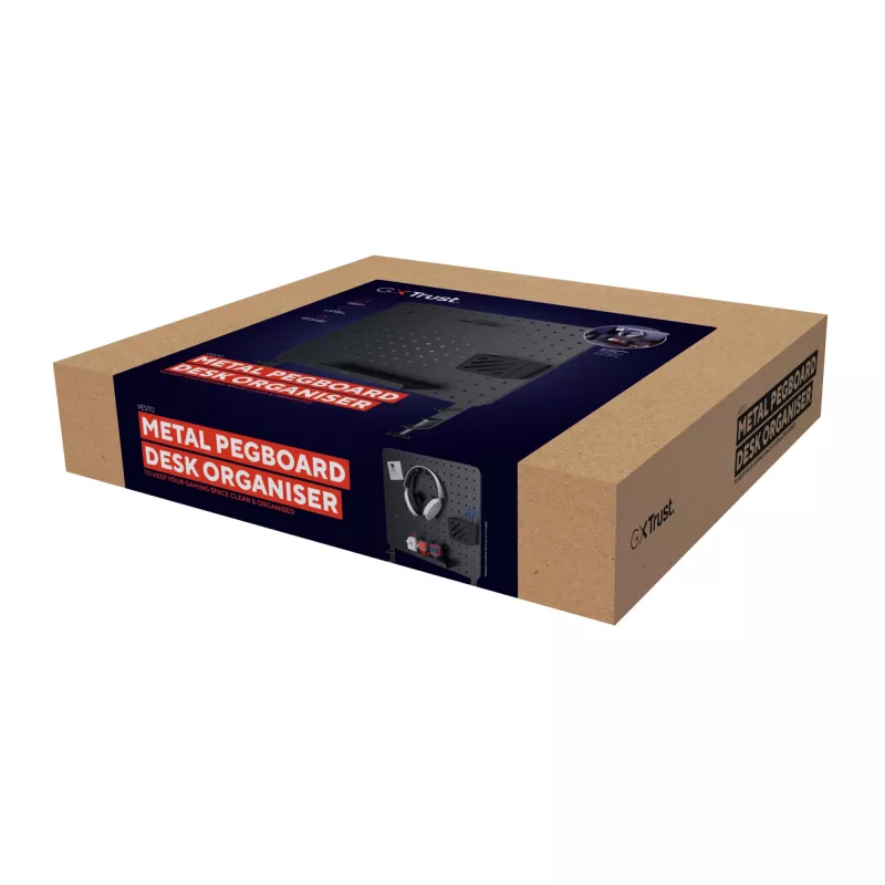 Sada organizérov na stôl Trust GXT 724 Vesto čierna 600x20x470 mm