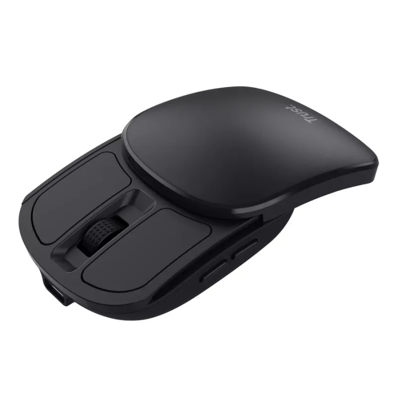 Myš TRUST Travel obojručná RF Wireless 2400 DPI, 6 tlačidiel, čierna