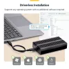 StarTech.com USB4 M.2 NVMe puzdro, 40 Gbit/s, externé USB-C/Thunderbolt NVMe SSD puzdro, hliníkové chladičové puzdro, B+M/M-Key