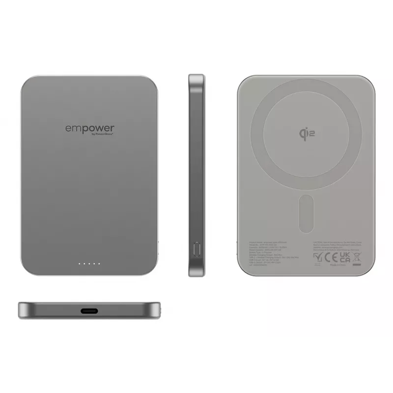 Powerbanka PanzerGlass empower by empower Bank 5000mAh Titanium