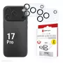 Displex Full Cover sklo na kameru iPhone 17 Pro, 10H, úplná ochrana kamery, Quick Mount, balenie 2 ks