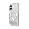 Puzdro ZAGG Crystal Palace Snap Kickstand Case pre Apple iPhone 17, transparentné