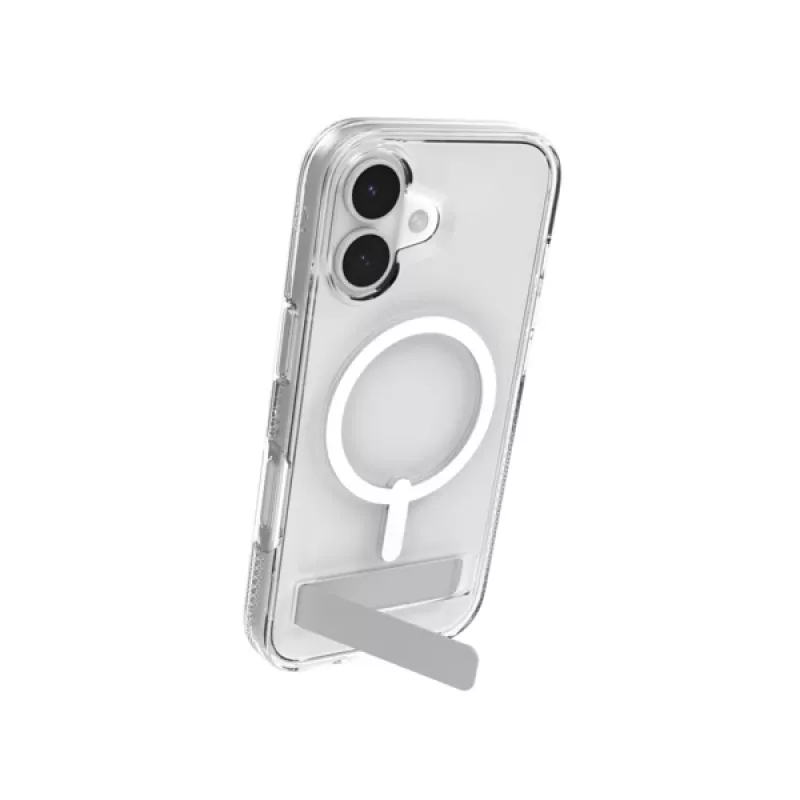 Puzdro ZAGG Crystal Palace Snap Kickstand Case pre Apple iPhone 17, transparentné