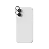 ZAGG InvisibleShield Glass Elite ochrana objektívu fotoaparátu pre Apple iPhone 16/16 Plus, čierna
