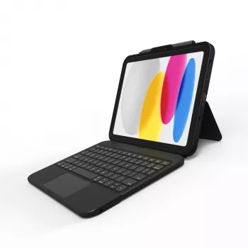 ZAGG Tough Keys-Apple-iPad 10th Gen/A16-čierna-nemčina(B2B Brown Box)
