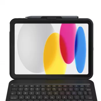 ZAGG Tough Keys-Apple-iPad 10th Gen/A16-čierna-nemčina(B2B Brown Box)