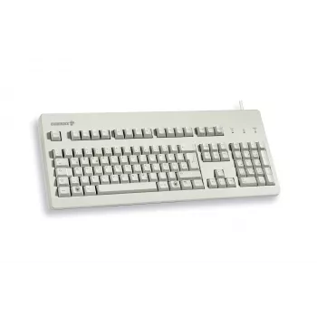 CHERRY G80-3000 čierna SWITCH, klávesnica, káblová, svetlosivá, USB/PS2 (QWERTY - UK)