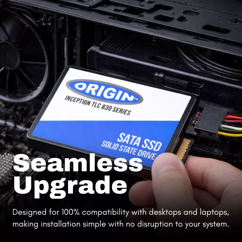 Origin Storage OTLC5123DSATA/2.5 Inception TLC830 Series SSD, 512 GB, 2,5 palca, SATA III 6 Gbit/s, 3D TLC, 7 mm