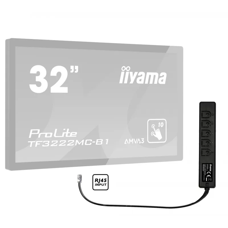 iiyama RC TOUCHV02 diaľkový ovládač káblový monitor 5 tlačidiel