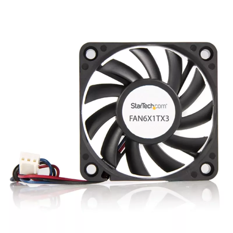StarTech.com 60x10 mm náhradný ventilátor do PC skrine s guľôčkovým ložiskom s TX3 konektorom