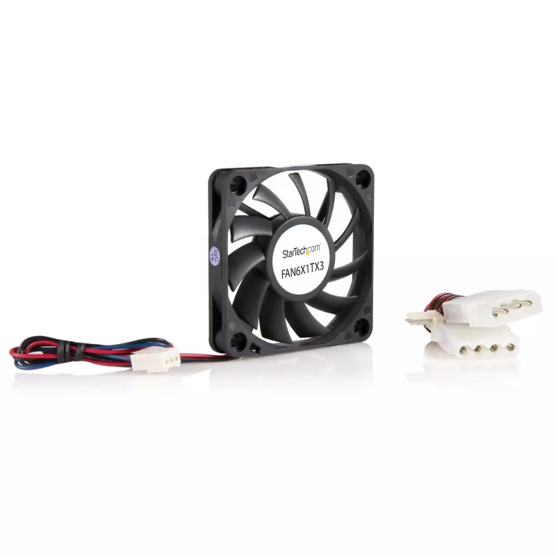 StarTech.com 60x10 mm náhradný ventilátor do PC skrine s guľôčkovým ložiskom s TX3 konektorom