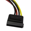 StarTech.com 15 cm 4-pinový LP4 na SATA napájací kábel adaptér, Molex (4-pinový), SATA 15-pinový, 0,152 m, konektor samec, rovný, rovný