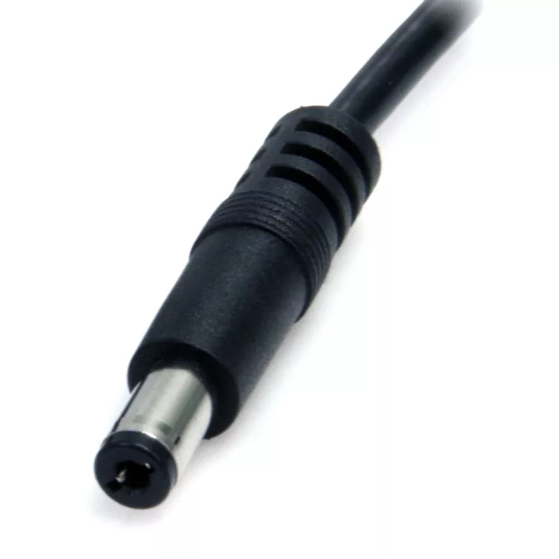StarTech.com USB na 5,5-mm napájací kábel – typ M Barrel – 2 m, 2 m, USB, Barrel typ M
