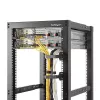 StarTech.com multidirekcionálny vertikálny serverový rackový káblový manažment D-ring hák 6 x 10 cm (2,4 x 3,9