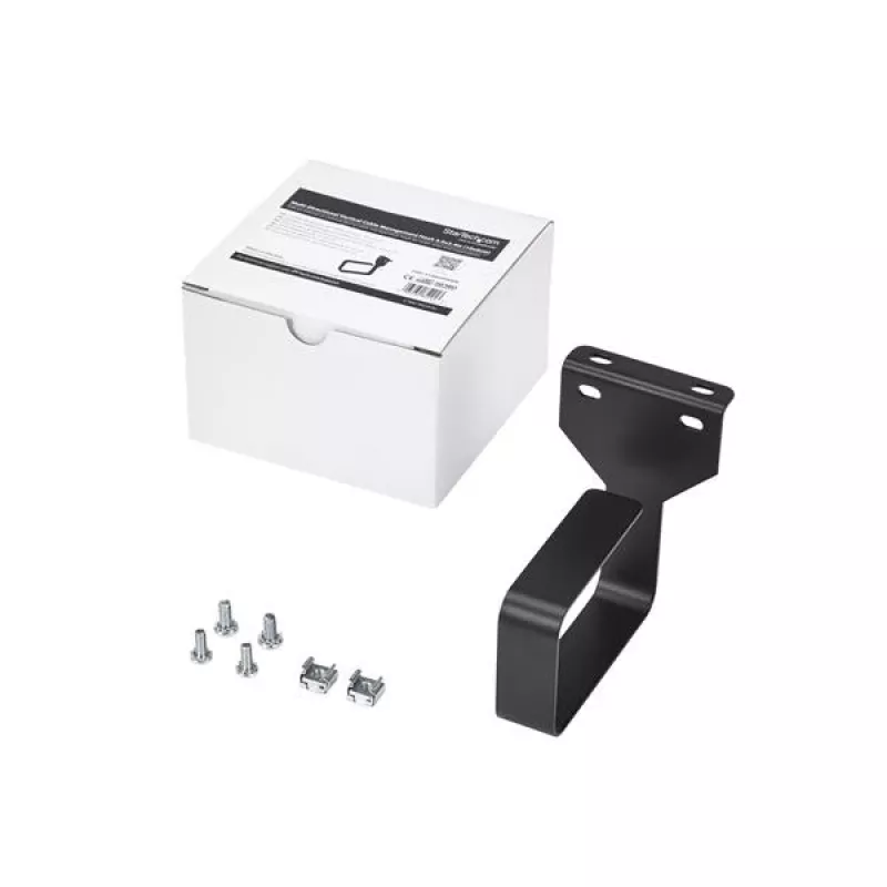 StarTech.com multidirekcionálny vertikálny serverový rackový káblový manažment D-ring hák 6 x 10 cm (2,4 x 3,9