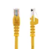 StarTech.com Cat5e patch kábel s RJ45 konektormi bez západky – 2 m, žltý