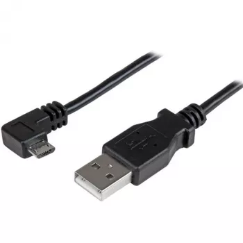StarTech.com Micro-USB nabíjací a synchronizačný kábel M/M - zahnutý Micro-USB - 30/24 AWG - 1 m (3 ft.)