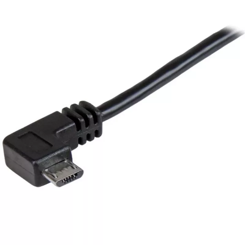 StarTech.com Micro-USB nabíjací a synchronizačný kábel M/M - zahnutý Micro-USB - 30/24 AWG - 1 m (3 ft.)