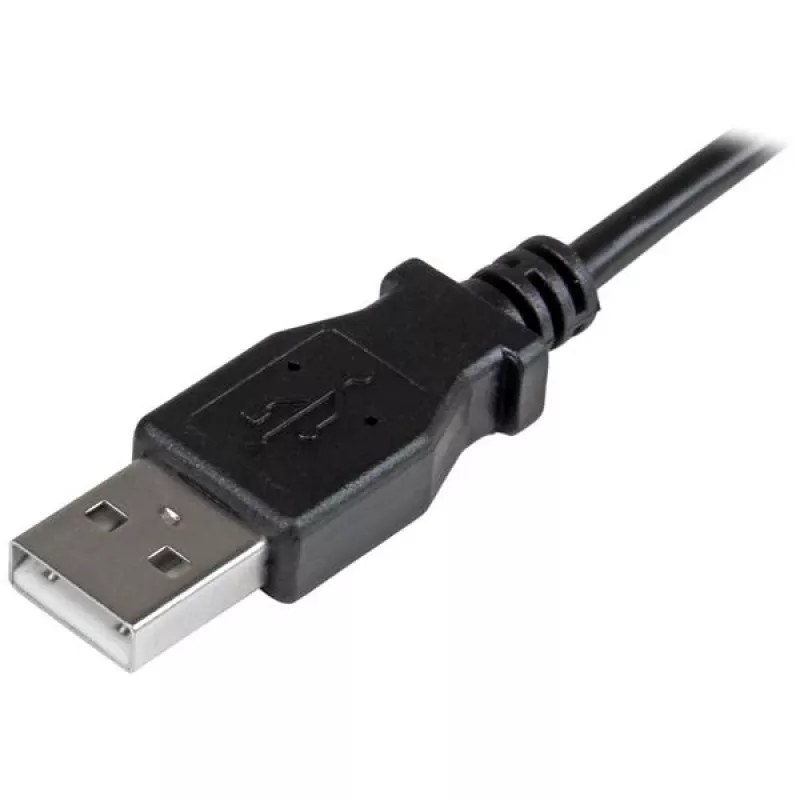 StarTech.com Micro-USB nabíjací a synchronizačný kábel M/M - zahnutý Micro-USB - 30/24 AWG - 1 m (3 ft.)