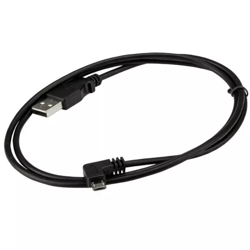 StarTech.com Micro-USB nabíjací a synchronizačný kábel M/M - zahnutý Micro-USB - 30/24 AWG - 1 m (3 ft.)