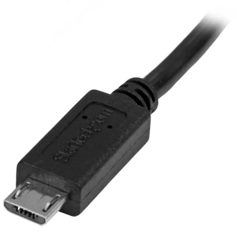 StarTech.com USBUBEXT50CM predlžovací kábel Micro-USB M/F, 0,5 m (20 palcov), Micro-USB B, USB 2.0, čierny