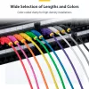 StarTech.com 0,5 m CAT6 kábel – štíhly – RJ45 konektory bez západky – modrý