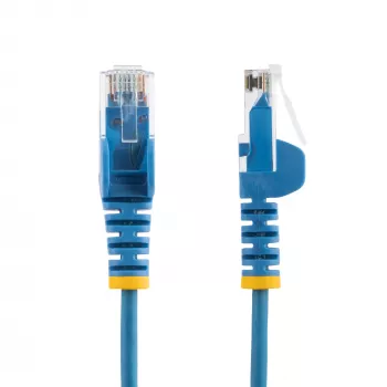StarTech.com 1,5 m CAT6 kábel – štíhly – RJ45 konektory bez západky – modrý