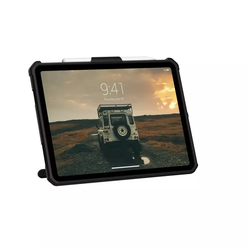 Urban Armor Gear 12339HB14040 Scout odolné puzdro s pútkom na ruku a oporou pre iPad 10,9 palca (10. generácia, 2022), 27,7 cm, TPU, čierne