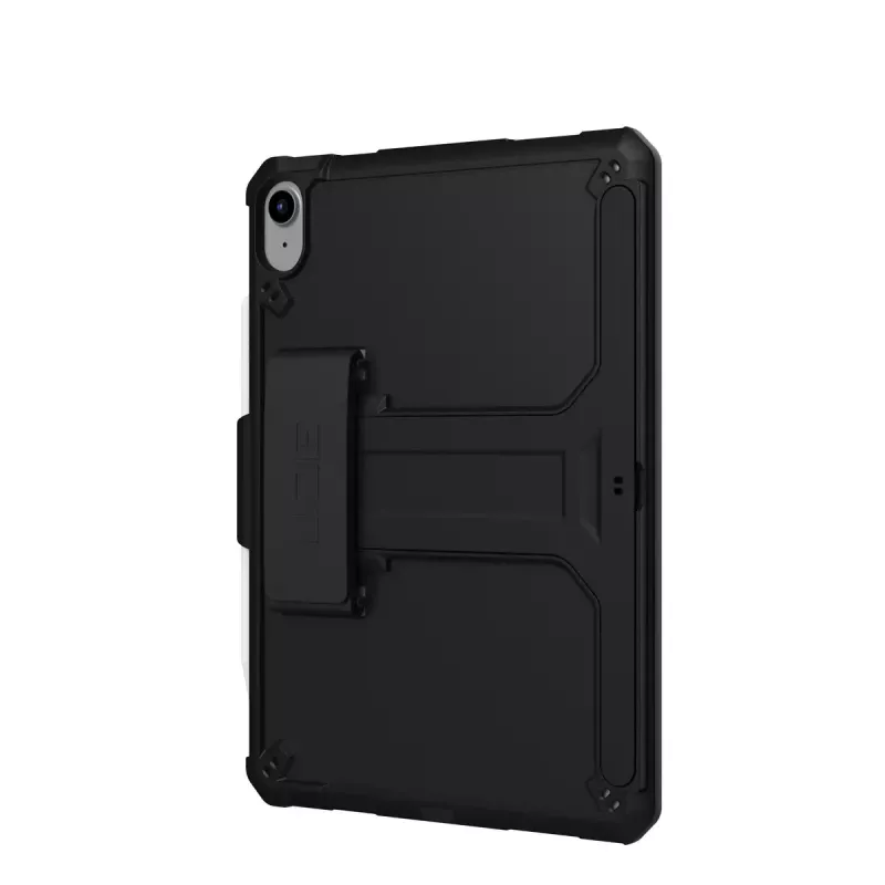 Urban Armor Gear 12339HB14040 Scout odolné puzdro s pútkom na ruku a oporou pre iPad 10,9 palca (10. generácia, 2022), 27,7 cm, TPU, čierne