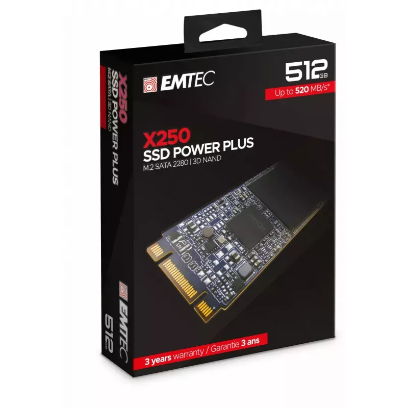 SSD disk Emtec 512 GB M.2 Serial ATA III X250
