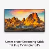 Smart TV dongle Amazon 4K Ultra HD USB, Wi‑Fi 6 (802.11ax), 3840×2160, napájanie cez USB, čierny
