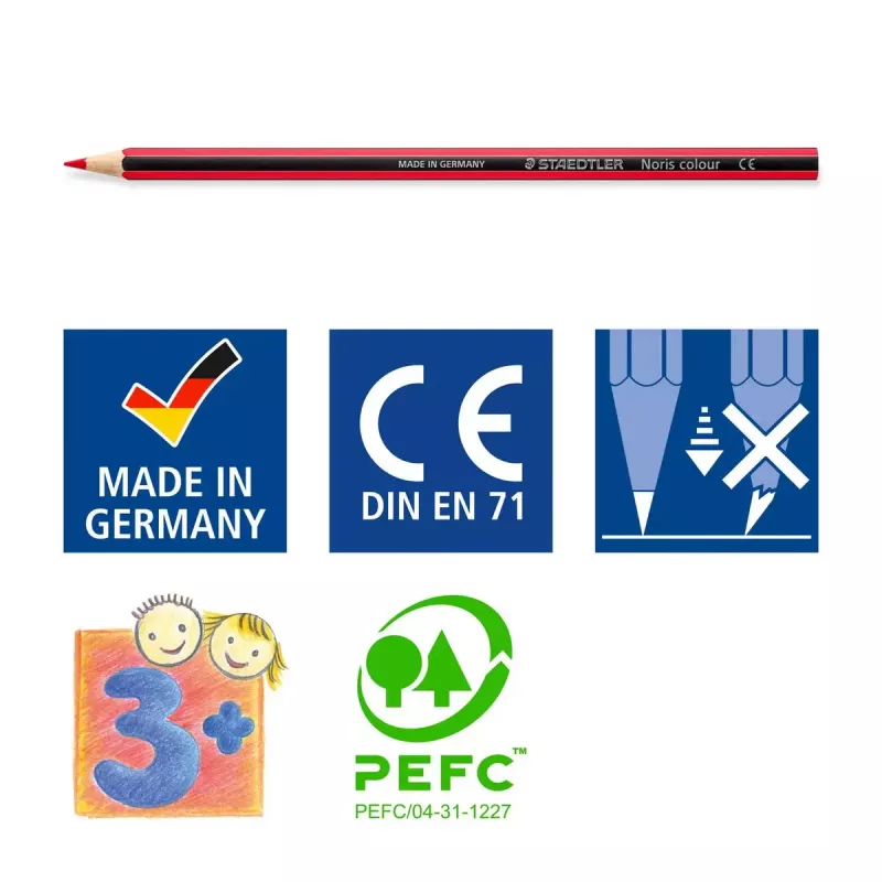 Farebná ceruzka Staedtler 185 M36 viacfarebná 36 ks